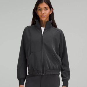 lululemon Brushed Softstreme Funnel Neck Zip Up